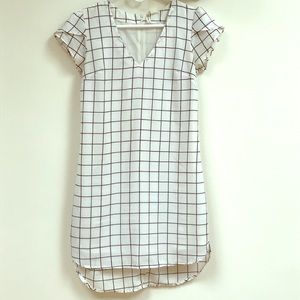 Mod Check Shift Dress | S